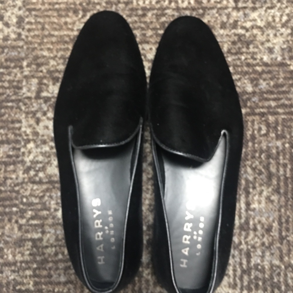 Harry’s of London black slip on shoes
